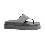 Sandália Fran Flatform de Dedo Preta