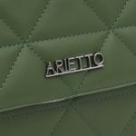 Bolsa Jade Bordada Feminina Verde Militar