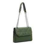 Bolsa Jade Bordada Feminina Verde Militar
