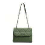 Bolsa Jade Bordada Feminina Verde Militar