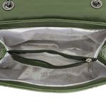 Bolsa Jade Bordada Feminina Verde Militar