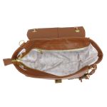 Bolsa Média Com Alça Mão e Transversal Livia Caramelo