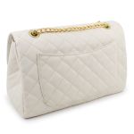 Bolsa Média Com Alça de Corrente Manu Off White