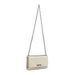 Bolsa Feminina Clutch Stela Creme