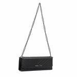 Bolsa Feminina Clutch Stela Preta 
