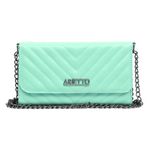 Bolsa Feminina Clutch Stela Verde Água