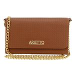 Bolsa Pequena Stela Caramelo Trançada