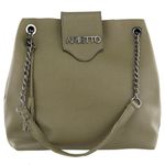 Bolsa Sacola Ana Lua Alça Corrente Verde Militar