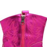 Bota Feminina Texana Western Cano Médio Rosa