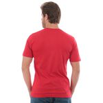 Camiseta Masculina Vermelha Lisa