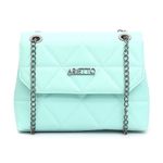 Bolsa Jade Bordada Feminina Verde Água