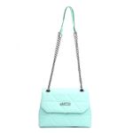 Bolsa Jade Bordada Feminina Verde Água