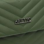 Bolsa Jade Com Alça de Corrente e Repartições Verde Militar