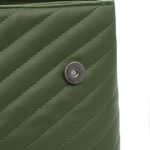 Bolsa Jade Com Alça de Corrente e Repartições Verde Militar