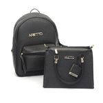 Kit Mochila Feminina + Bolsa Pequena Transversal 