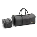 Kit Com Mala de Viagem Média e Necessarie Arietto Preta