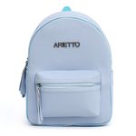 Mochila Feminina Grande Azul Arietto 