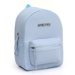 Mochila Feminina Grande Azul Arietto 