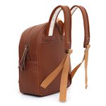Mochila Feminina Grande Marrom Arietto 