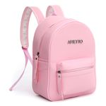 Mochila Feminina Grande Rosa Arietto 