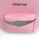 Mochila Feminina Grande Rosa Arietto 