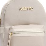 Mochila Feminina Escolar Grande Arietto Creme
