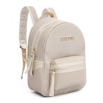 Mochila Feminina Escolar Grande Arietto Creme