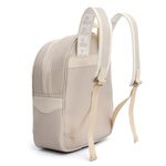 Mochila Feminina Escolar Grande Arietto Creme
