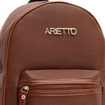 Mochila Feminina Escolar Grande Arietto Marrom