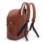 Mochila Feminina Escolar Grande Arietto Marrom