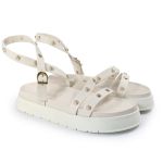 Papete Feminina Alice Sola Alta Off White