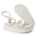 Papete Feminina Alice Sola Alta Off White