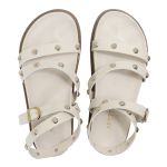 Papete Feminina Alice Sola Baixa Off White