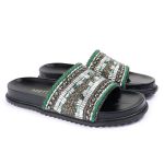 Papete Feminina com Pedraria e Brilho Yumi