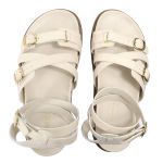 Sandalia Papete Sola Baixa Bruna Off White