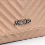 Bolsa Feminina Clutch Stela Metalizada Dourada