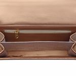 Bolsa Feminina Clutch Stela Metalizada Dourada