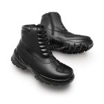 Bota Coturno Em Couro Militar Motociclista Nippon