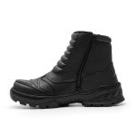 Bota Coturno Em Couro Militar Motociclista Nippon