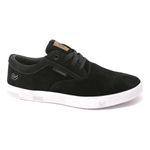 TêNIS SKATE FIVE-O PRETO-BRANCO - LANDFEET 
