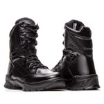 Bota Coturno em couro Militar Armata Kansetsu - Preto Liso 