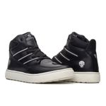 Bota Tênis Motociclista Torque Preto/Branco