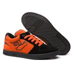 Tênis Skate Embarcadero Low Preto e Laranja - Landfeet 
