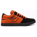 Tênis Skate Embarcadero Low Preto e Laranja - Landfeet 