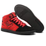 Tênis Skate Embarcadero X Preto e Vermelho - Landfeet 