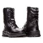 Bota Coturno Em Couro Militar Armata Ippon - Preto 