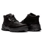 Bota Coturno Em Couro Militar Armata Bull - Preto