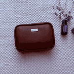 Estojo Bali Caramelo dōTERRA Para 10 Frascos De 05 E 15ml E Roll-ons De 10ml 