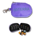 Estojo Cairo dōTERRA Para Amostras - 1ML ou 2ML Cor:Lilás