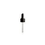 Tampa Conta-Gotas Para Frasco de 15ml Kit c/5 - Preta